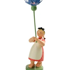 Blumenmadchen Mit Kornblume