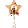Christbaumspitze "Weihnachtsmann"