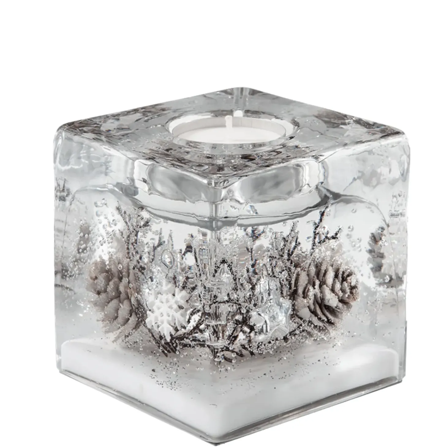 Dreamlight "Winter Story" - Kerzenhalter Cube Smart