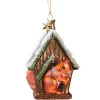 Eichhornchen Im Vogelhaus