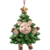 Ferkelchen Im Christbaum