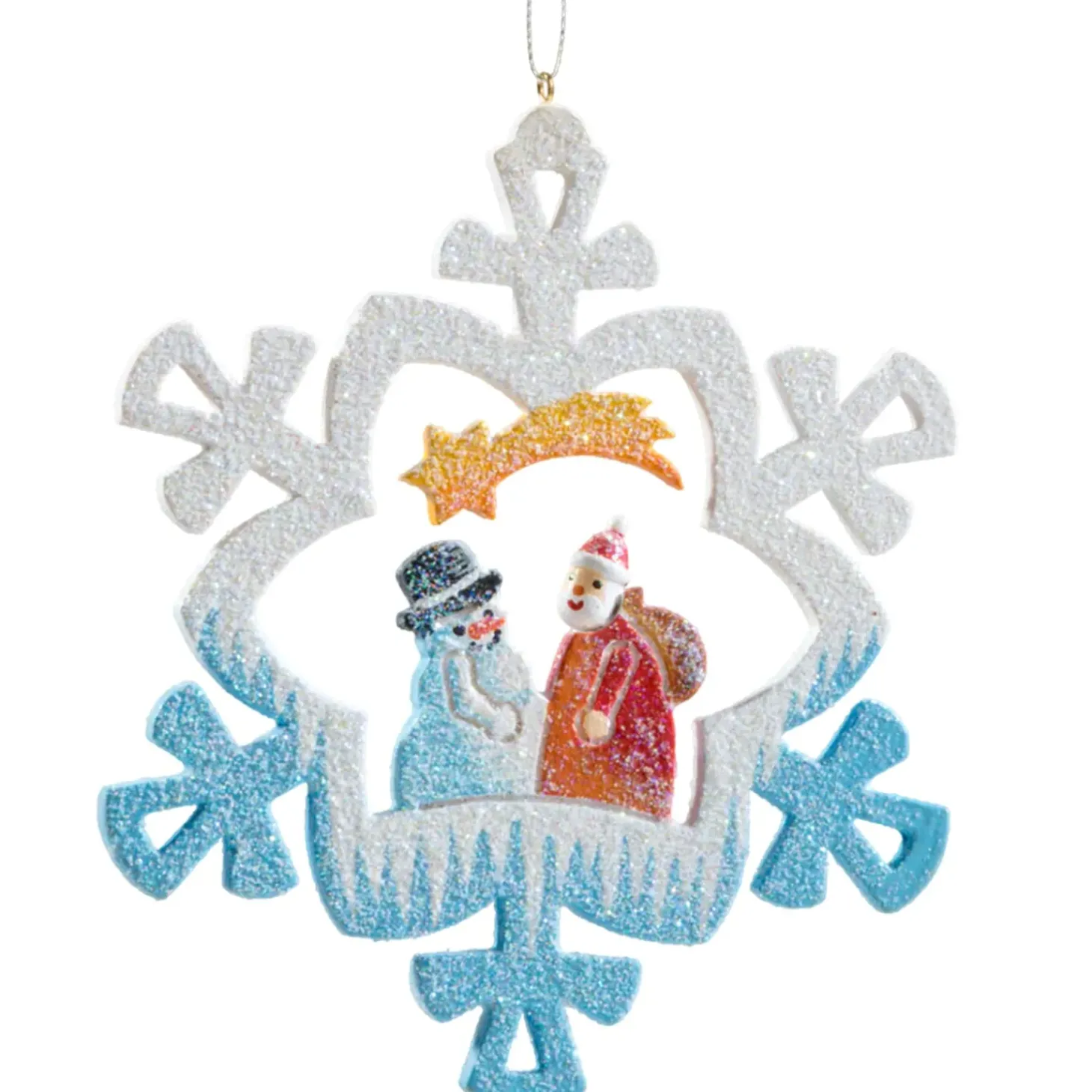 Flocke Weihnachts- Und Schneemann
