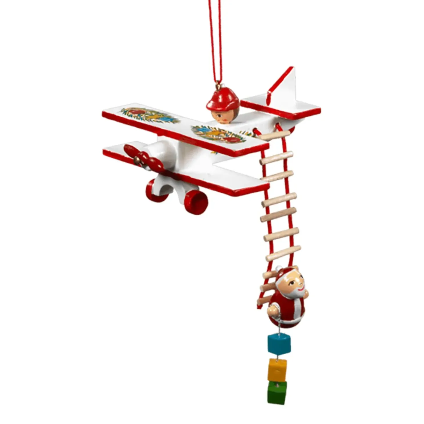Flugzeug Mit Weihnachtsmann