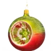 Glaskugel Mit Reflex, 8 Cm