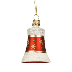 Glocke Frosty Mit Schneeflocken