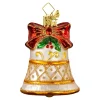 Glocke Weis-Gold