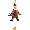 Hampelmann Weihnachtsmann Rund