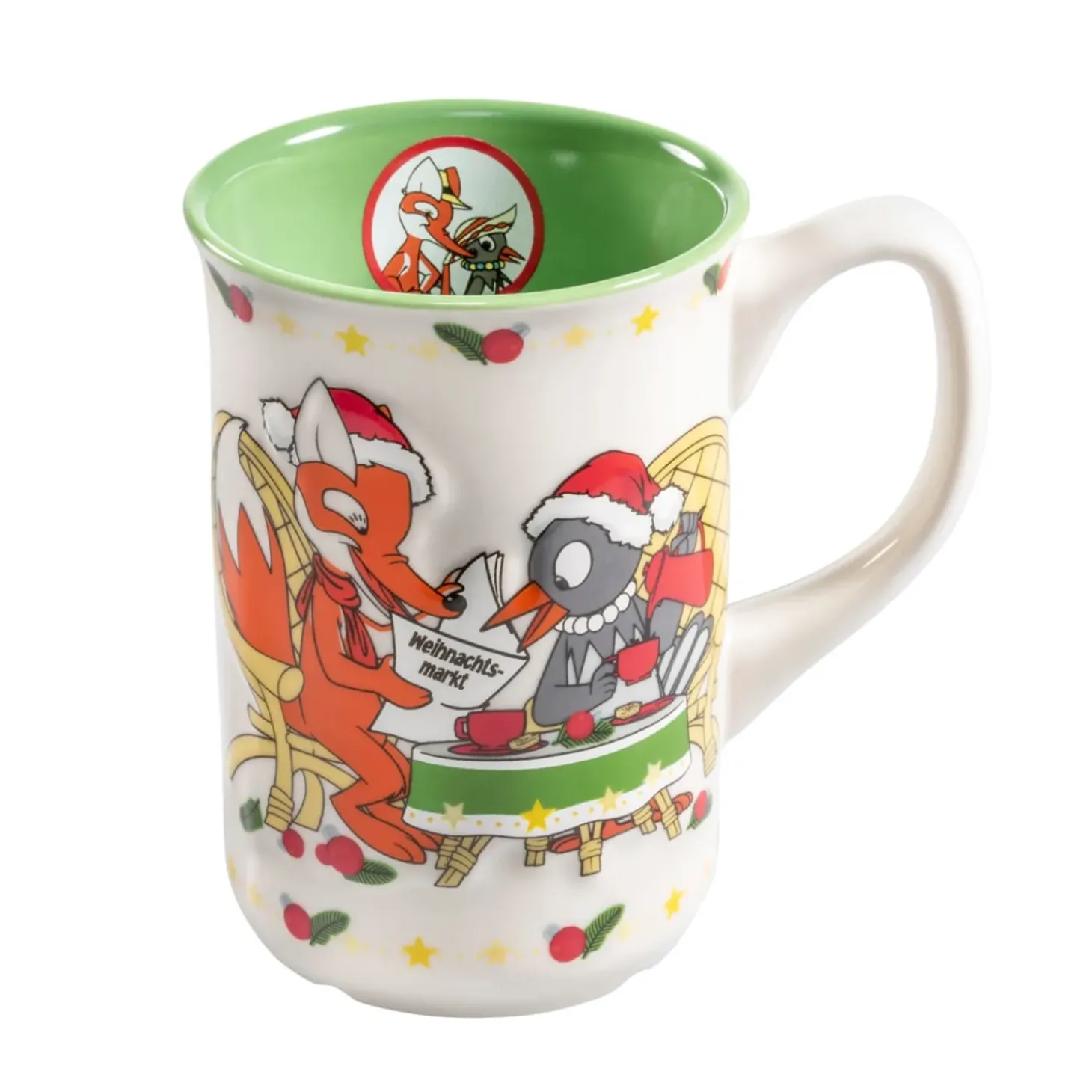 Herr Fuchs Und Frau Elster Weihnachtsmarkttasse