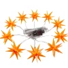 Led Sternenkette Mit 10 Sternen, Gelb