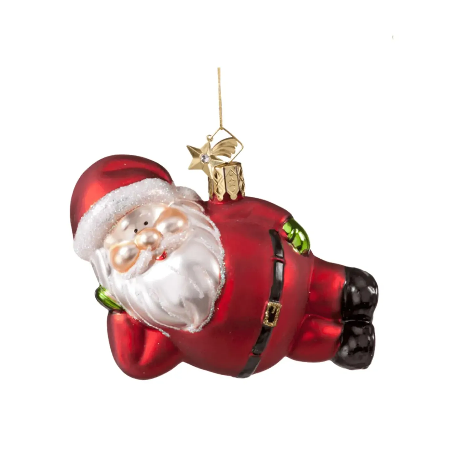 Liegender Weihnachtsmann