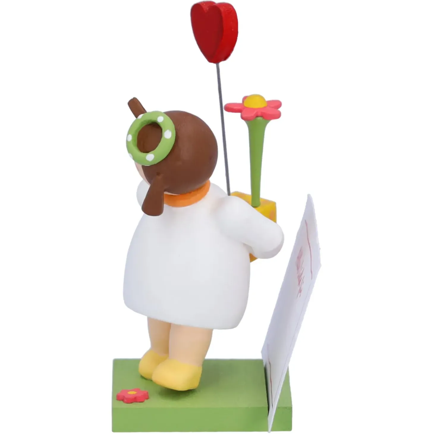 Madchen Mit Herz Und Blume "Fur Dich"