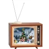 Nostalgiefernseher "Weihnachtsdorf", Spieldose