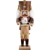 Nussknacker "Trommler", Braun/Lasiert, 30 Cm