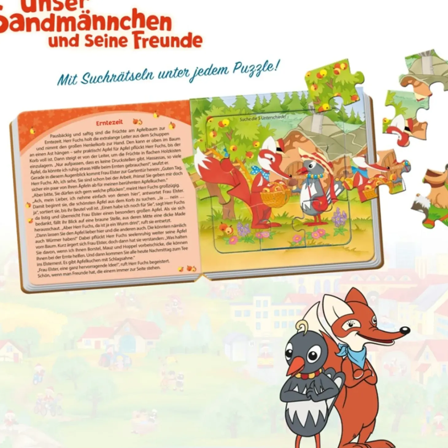 Puzzlebuch "Herr Fuchs Und Frau Elster"
