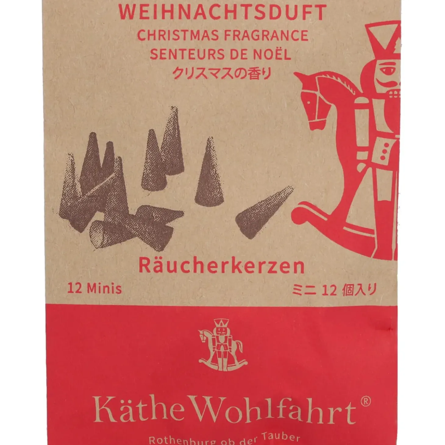 Raucherkerzen Weihnachtsduft, Klein