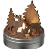 Schachtelgeschichte "Im Winterwald"