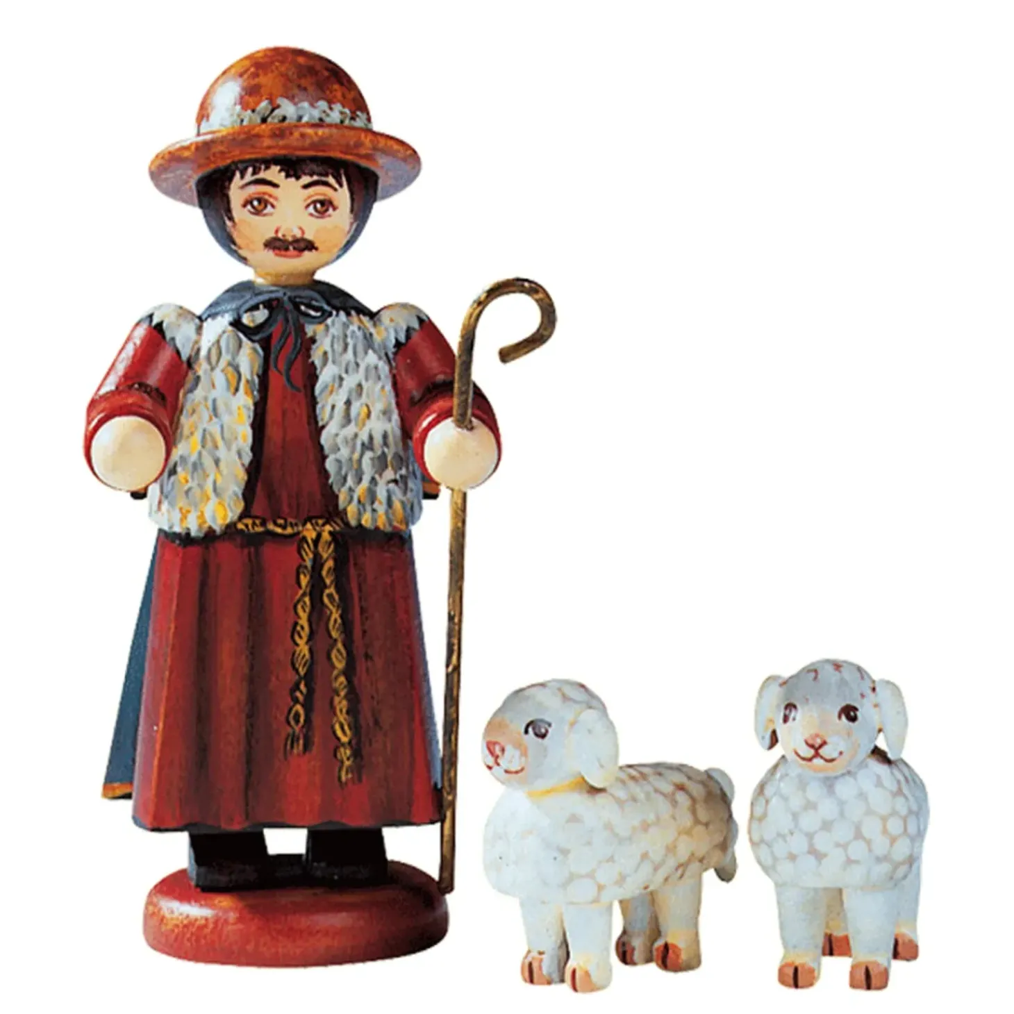 Schafer Mit 2 Schafen
