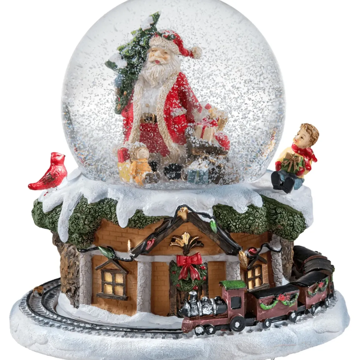 Schneekugel "Polar-Express"
