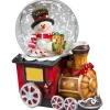 Schneekugel "Schneemanns Winterreise"