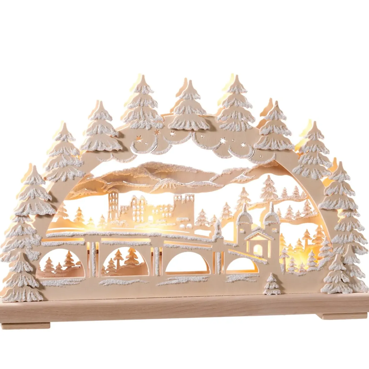 Schwibbögen "Heidelberg Im Winter", 115 V