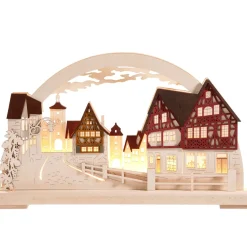 Schwibbögen "Rothenburg Plonlein", 115 V Mit Usb A-Anschluss