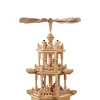 Teelicht-Pyramide "Christi Geburt"