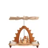 Teelicht-Pyramide "Schneemann"