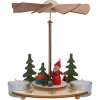Teelicht-Pyramide "Weihnachtsmann"