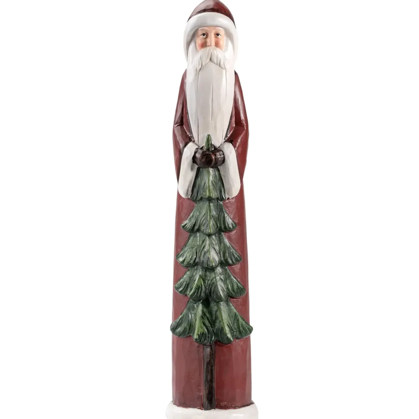 Weihnachtsmann Mit Baum