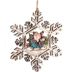 Weihnachtsmanns Schlittenfahrt